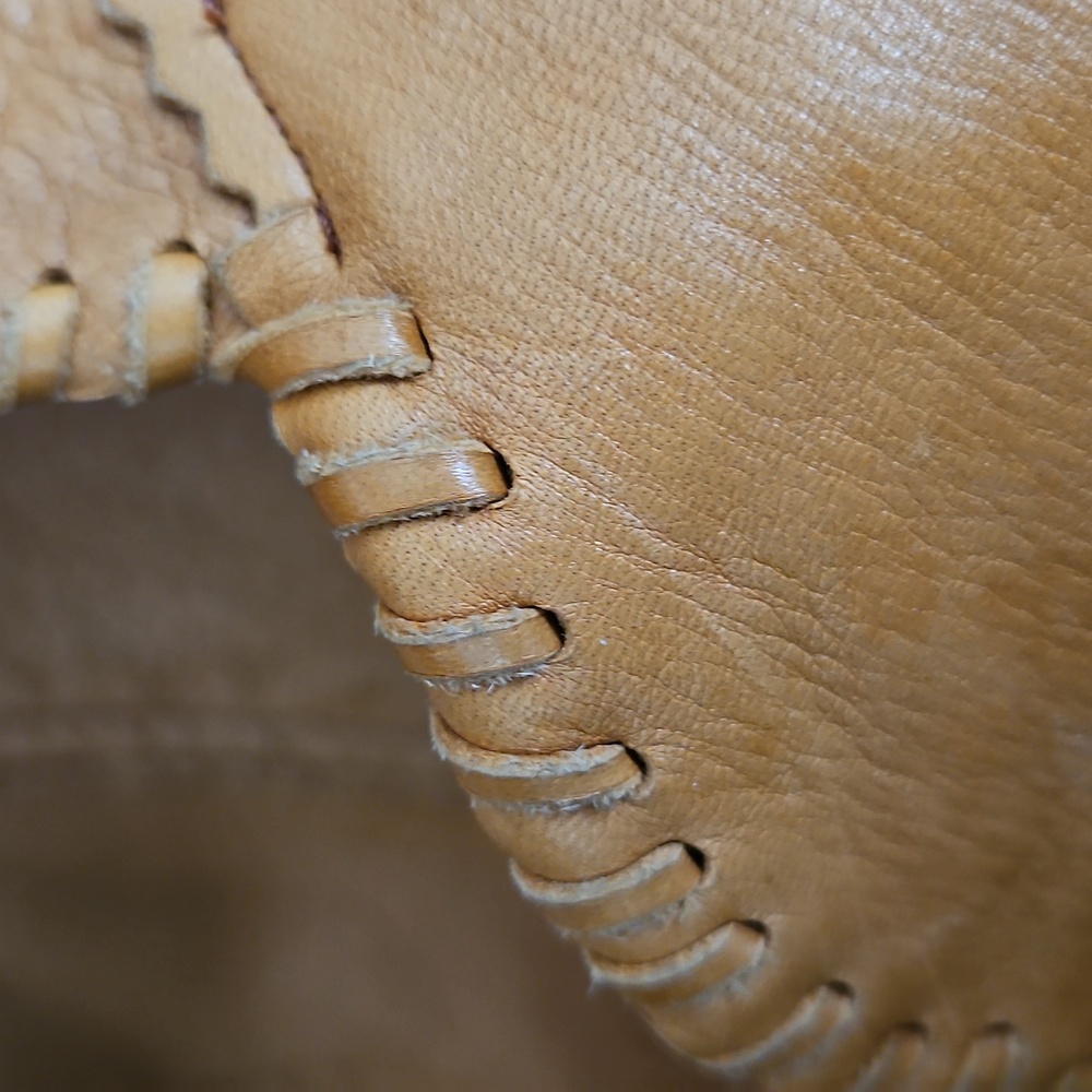 Patricia Wolf Tan Leather Fringe Jacket - Picture 10 of 12